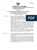 Peraturan Walikota Jambi Nomor 06 Tahun 2014 Tentang Pedoman Dan Standarisasi Biaya Perjalanan Dinas