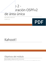 Module 2 - Single-Area OSPFv2 Configuration - Clase 2