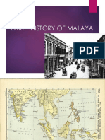 1-Early History of Malaya