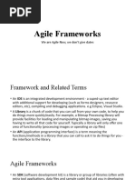 Agile Frameworks - Part 1