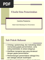 Download Filsafat Ilmu Pemerintahan by ipunpad SN51652995 doc pdf