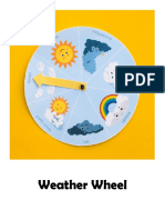 Weather Wheel For Children