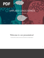 Applied Linguistics Adi - Bagus - Endra