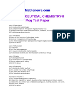 Pharmaceutical Chemistry 2 Mcqs With Answers PDF