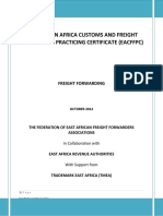 EAC Freight Forwarding Guide