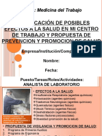 Curso Medicina UNMSM - Ejemplo Trabajo