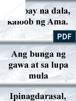 Pista, Tinapay Na Dala Kaloob NG Ama