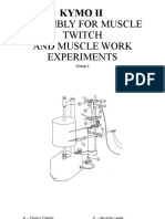 Assembly For Muscle Twitch and Muscle Work Experiments: Kymo Ii