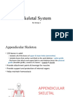 APPENDICULAR SKELETAL SYSTEM