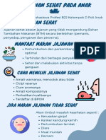 Poster Jajanan Sehat