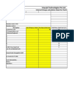 Paid Service Charge Calculation Sheet