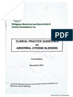 2. CPG on Abnormal Uterine Bleeding