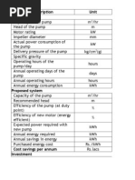 Description Unit Present System