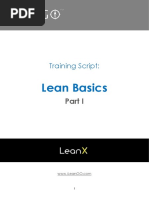 Lean Basics - Part 1