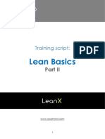 Lean Basics: Training Script