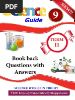 9th Science Term 2 Guide by Yovan Peter - English Medium