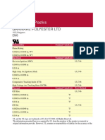 Garware Polyester UL 94 Certificate