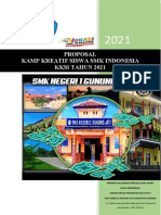 Proposal TEKNIS PELAKSANAAN KAMP KREATIF SMKN 1 Gunung Jati