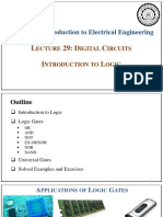 Introduction to Digital Circuits Logic Gates