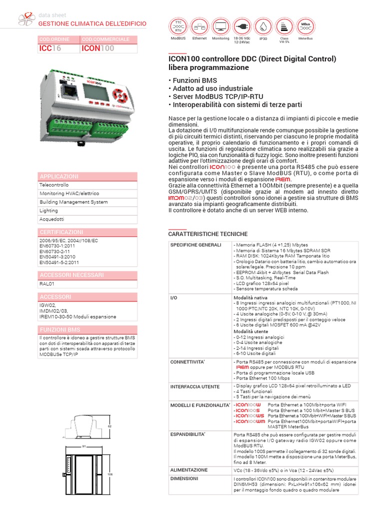 Icon100 Datasheet | PDF