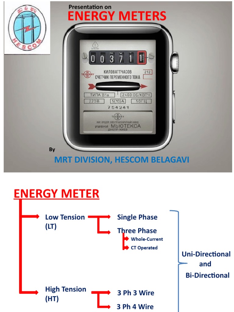 Energy Meter Guide for Technicians | PDF | Ac Power | Temporal Rates