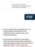 TECHNO POLICY STRATEGY:science and Technology Policy of India, Implications To Industry