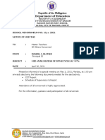 BES - SM No.10 S. 2021 - Notice of Meeting - Mid-Year Review of RPMS Cycle With MT's