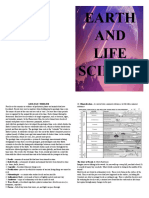 EARTH AND LIFE SCIENCE