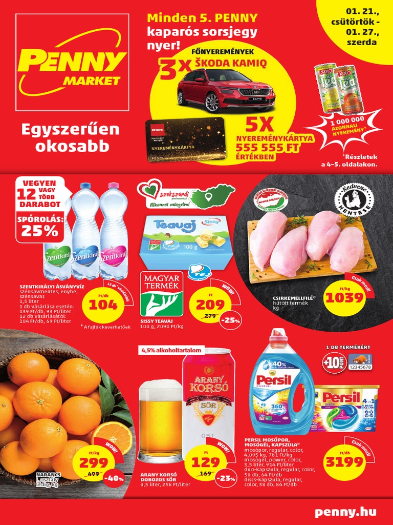 Penny Market Akcios Ujsag 20210121 0127 | PDF