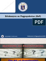 masining na pagtatanong - ppt