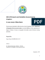 Proposal On GIS & RS Based LSA Final Approved by Advisor