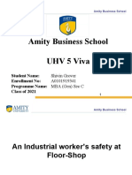 Amity Business School UHV 5 Viva: Student Name: Enrollment No: Programme Name: MBA (Gen) Sec C Class of 2021