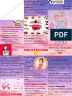 Leaflet Ibu Postpartum Dengan Anemia