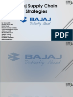 Bajaj Supply Chain Strategies