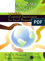 (Industrial Innovation Series) Duckworth, Holly A - Six Sigma Approach To Sustainability (2016, CRC Press)
