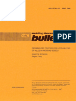 WRC Bulletin 432-Recommended Practice for Local Heating of Welds of Pressure Vessels