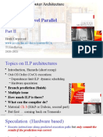 ILP-Architectures Part II