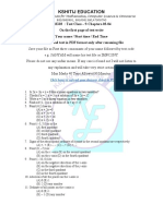 Kshitij Education: Click Here To Upload Your Answer Sheet in PDF