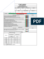 Cable Commissionning Form (Format Lama)