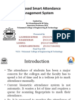 DNN Based Smart Attendance Management System