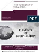 Introduction To The Study of Globalization: de Torres, Paula Marie A. Cruzat, Zeah Viendell G