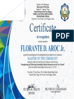 MC - Florante D. Aroc 1 Jr.