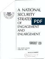 ESTADOS UNIDOS. A National Security Strategy of Engagement and Enlargement (1996)
