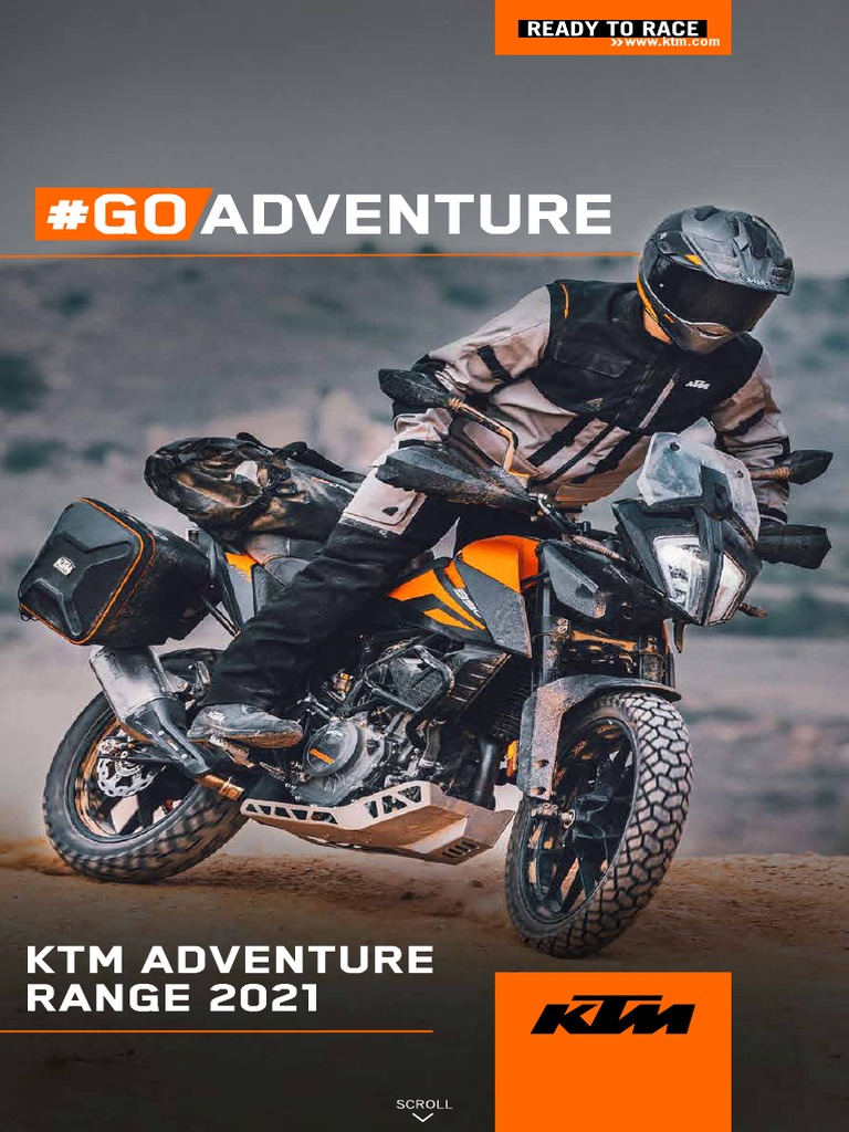 ktm 390 adventure brochure