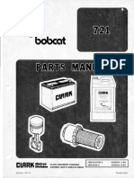 Bobcat 721 Parts Manual