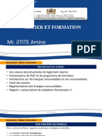 Métier Et Formation: Mr. JITITE Amine