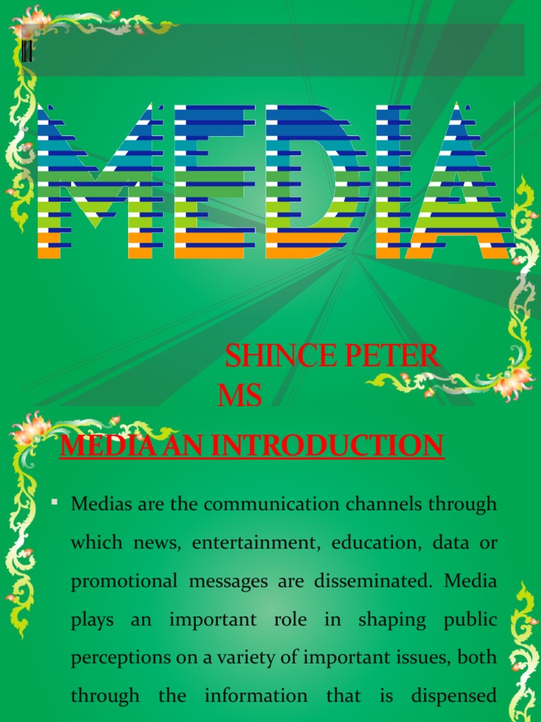 Media An Introduction | PDF | Mass Media | Target Audience
