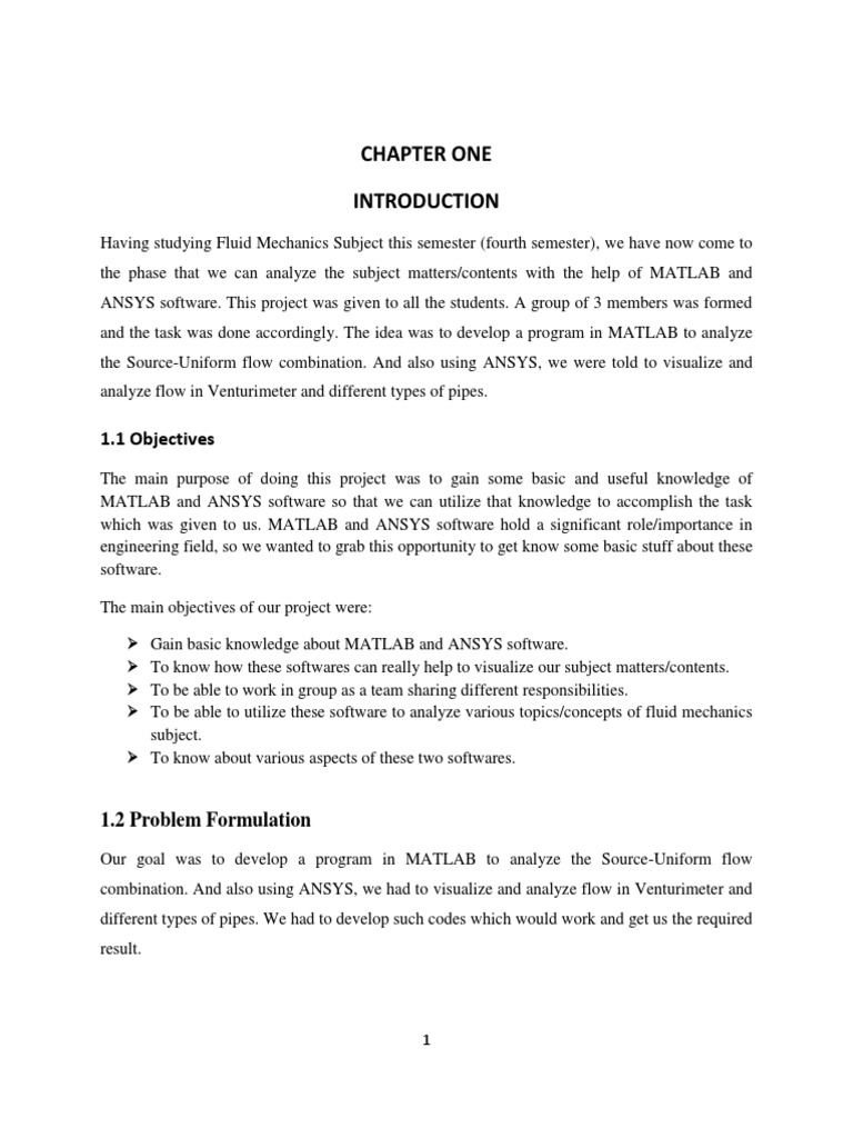 Fluid Project PDF Fluid Dynamics Matlab