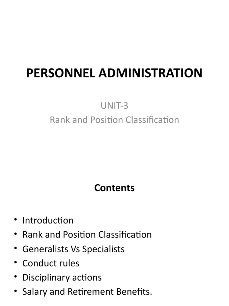 personnel-administration-unit-3-rank-and-position-classification-pdf
