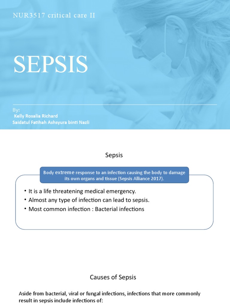 NUR3517 Critical Care II: Sepsis | PDF | Sepsis | Infection